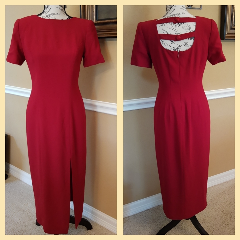 Liz Claiborne stunning classic Red dress ❤️- reduced